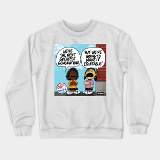 The Other Ones Very Asian Respect Equitable Crewneck Sweatshirt